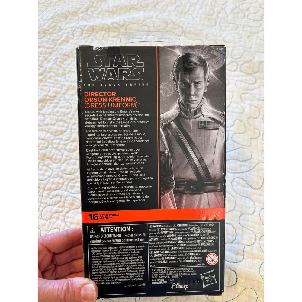 Star Wars Black Series‎ Director Orson Krennic Dress Uniform Andor Figure G1311
